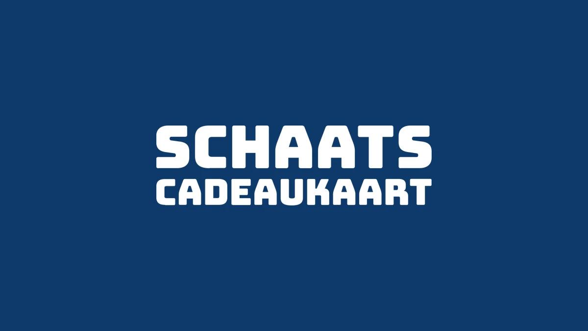 Schaatscadeaukaart